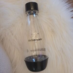 SodaStream 0.5Liter(500mil).48Quartz Clear Bottle with Black Cap